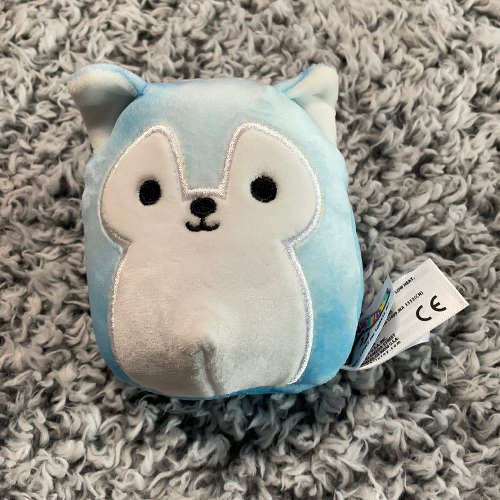 Squishmallow Blue Wolf